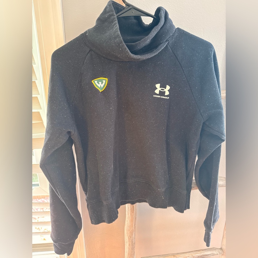 Under Armour Charcoal speckled Fleece Pullover